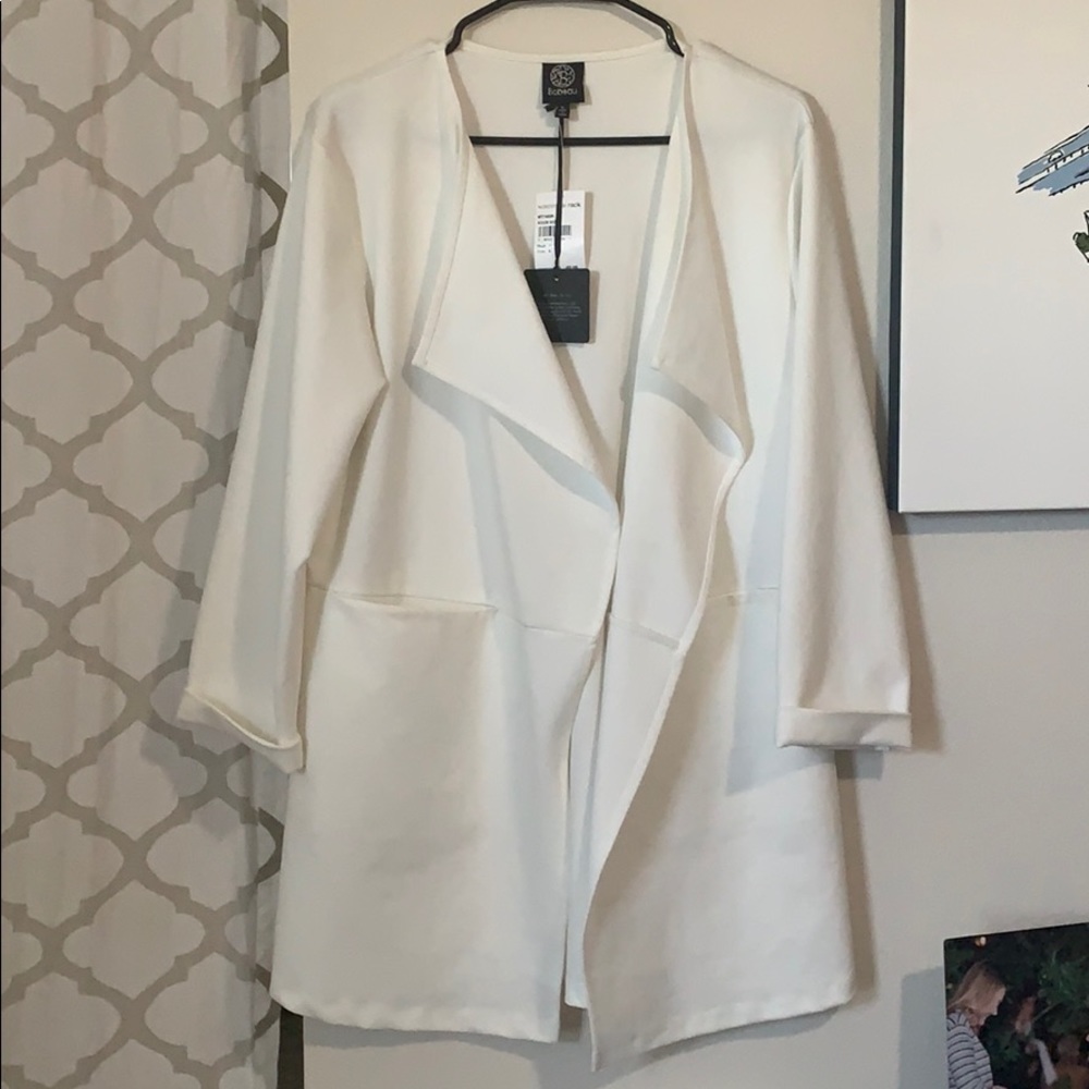 Bobeau third piece great work blouse NWT S